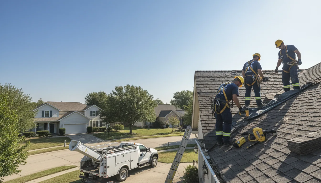 Emergency Pitched Roof Repairs in Woodbury, PA